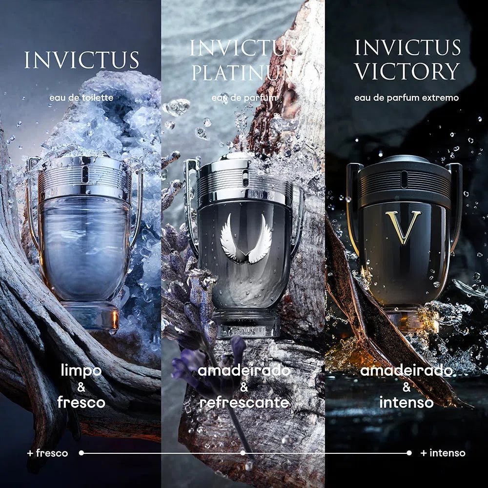 Invictus Platinum Paco Rabanne – Herrparfym – Eau de Parfum